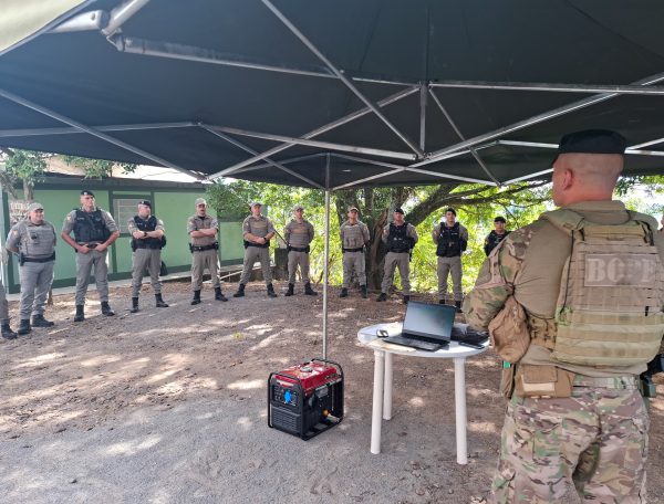 40º BPM realiza treinamento de defesa das cidades