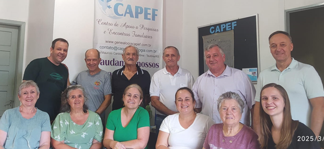 Integrantes da nova diretoria do Capef | DIVULGAÇÃO