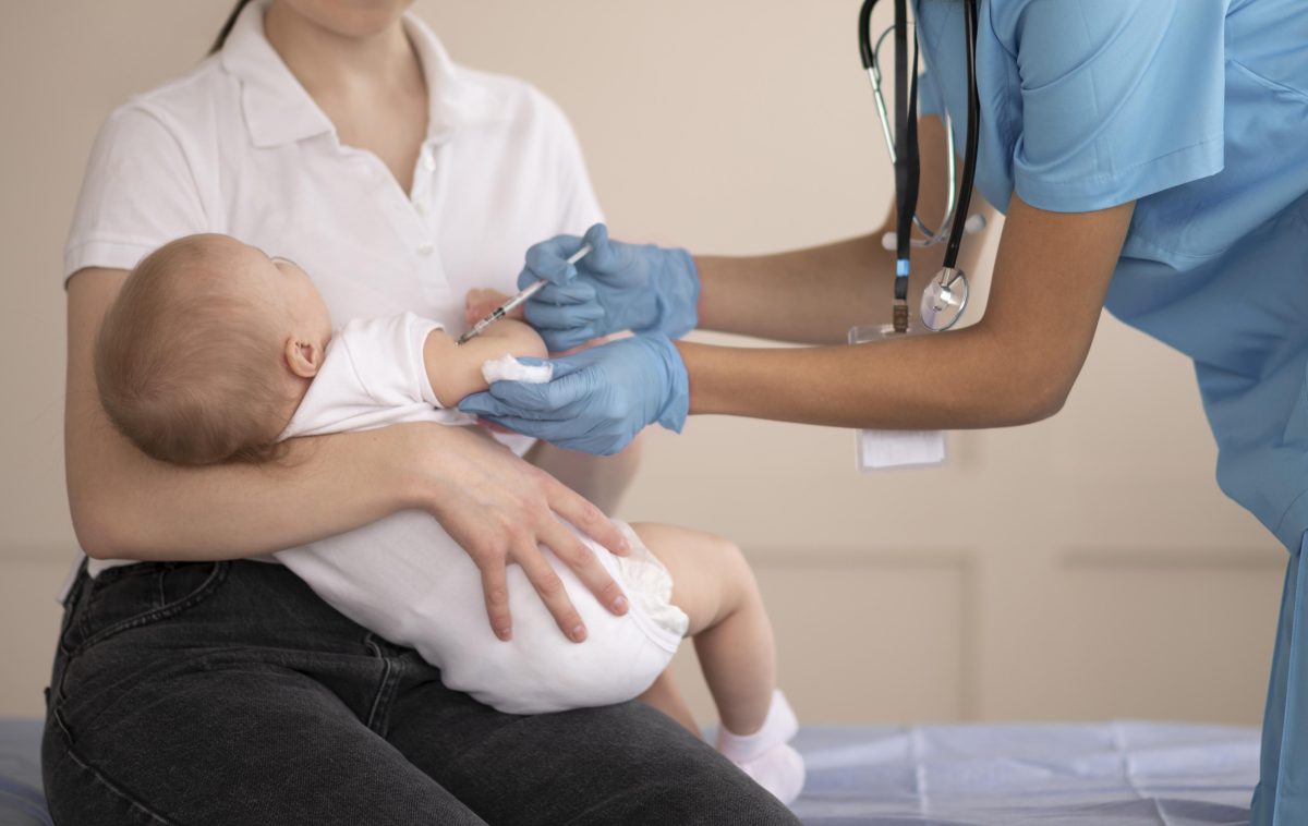 Primeira dose da vacina contra a coqueluche é aplicada  | DIVULGAÇÃO