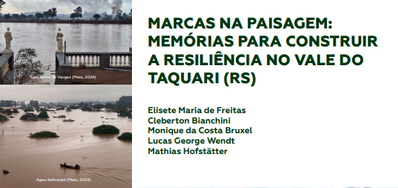 Livro reúne imagens e análises sobre as enchentes no Vale do Taquari