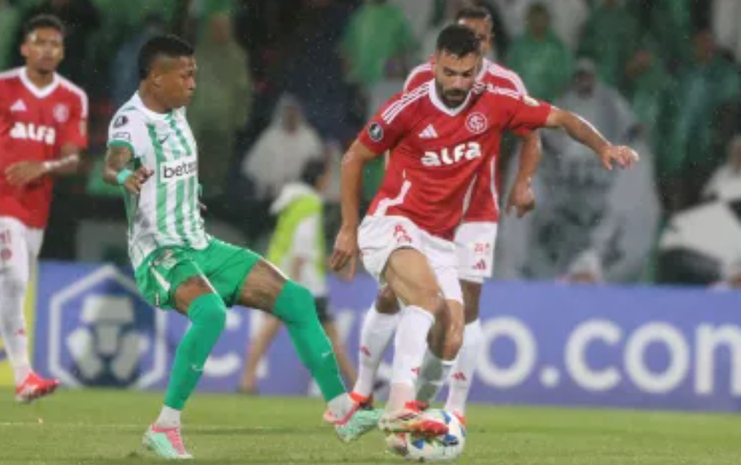 Inter perde para o Atlético Nacional e embola “grupo da morte”