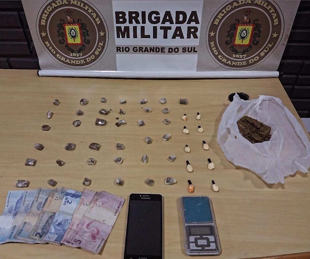 Após denúncia, homem é preso por tráfico de drogas em Teutônia