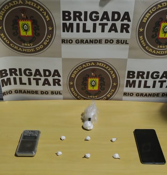 Brigada Militar prende homem por tráfico de drogas em Teutônia