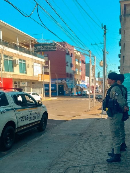Homem é preso após furto a pedestre