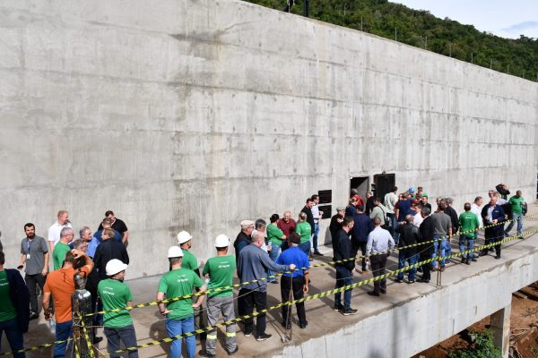 Geração de energia em hidrelétrica da Certel é retomada