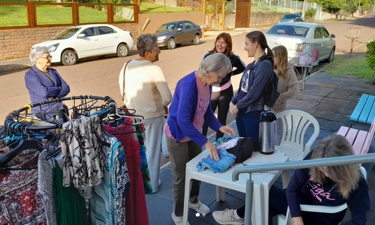 Última edição do Brechó Solidário ocorreu no dia 5 de abril | Foto: divulgação