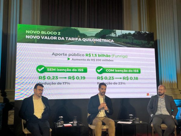 Estado amplia aporte para R$ 1,5 bilhão e reduz tarifa para R$ 0,18 por quilômetro
