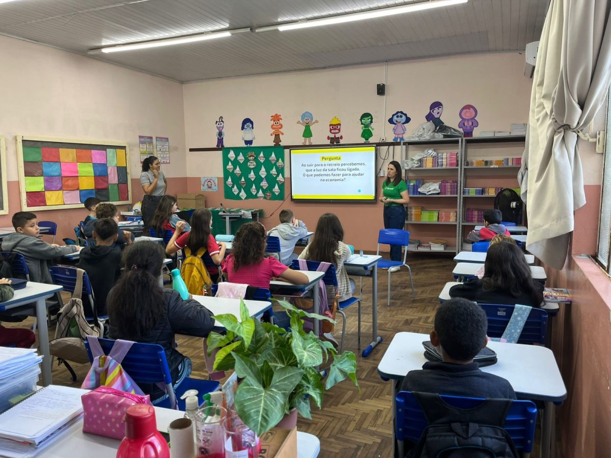 Atividades foram realizadas, especialmente, nas escolas. Foto: Assessoria de Imprensa/Divulgação