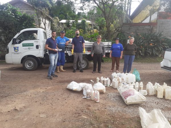 Poço das Antas terá coleta de embalagens de agrotóxicos na próxima segunda-feira