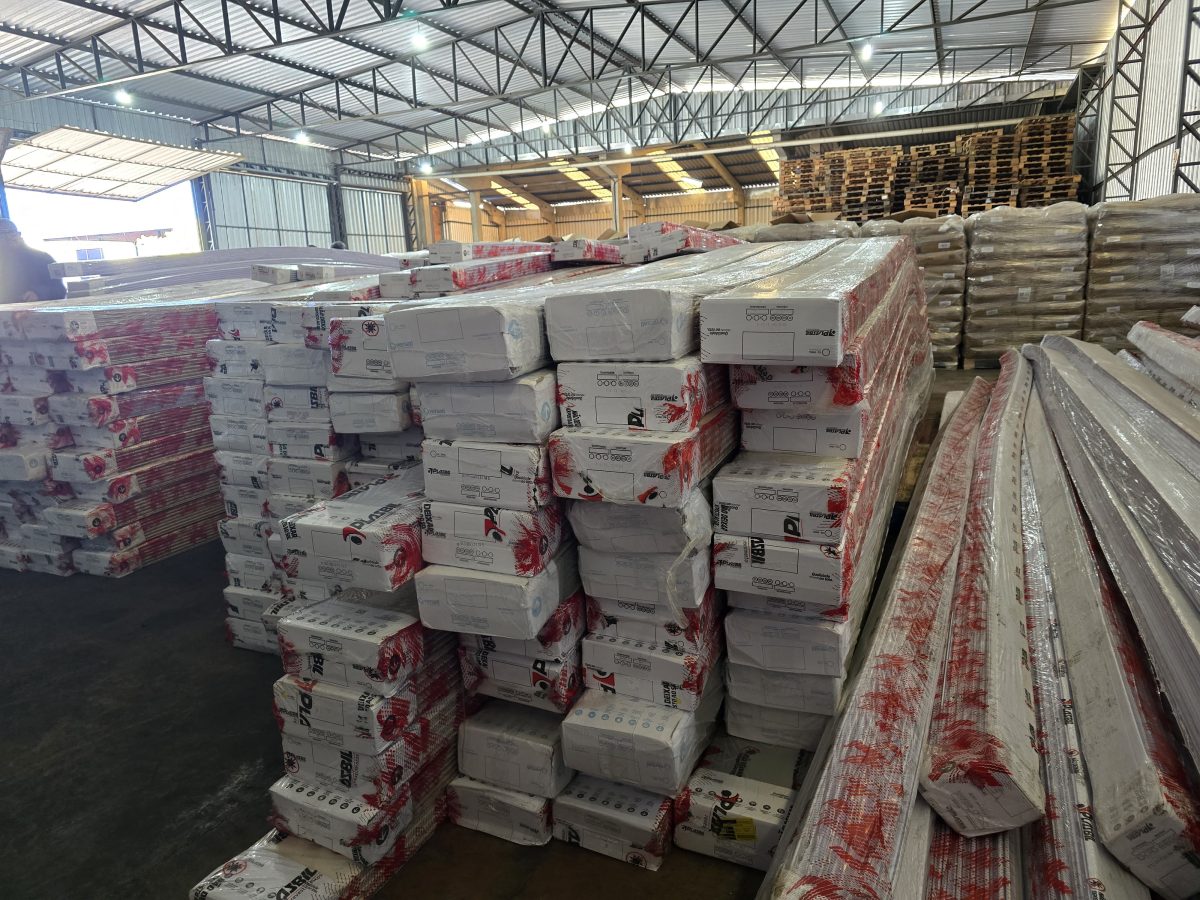 CIC-VT articula doação de 20 mil m² de forro de PVC para o Vale