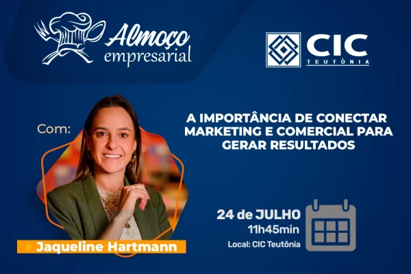 Almoço Empresarial debate conexão entre marketing e setor comercial
