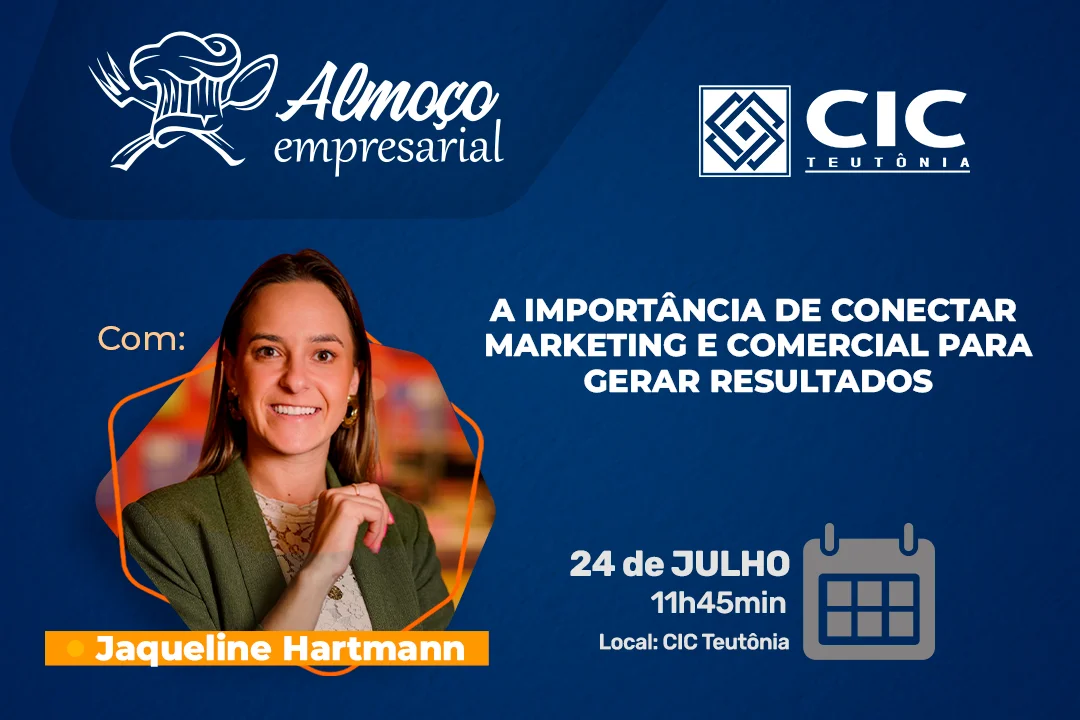 Almoço Empresarial debate conexão entre marketing e setor comercial