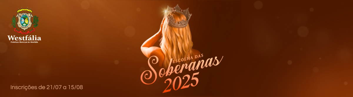 Westfália abre inscrições para concurso de escolha da nova Corte de Soberanas