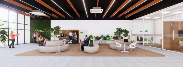 Sicredi anuncia espaço de inovação e conexão no 386 Business Park