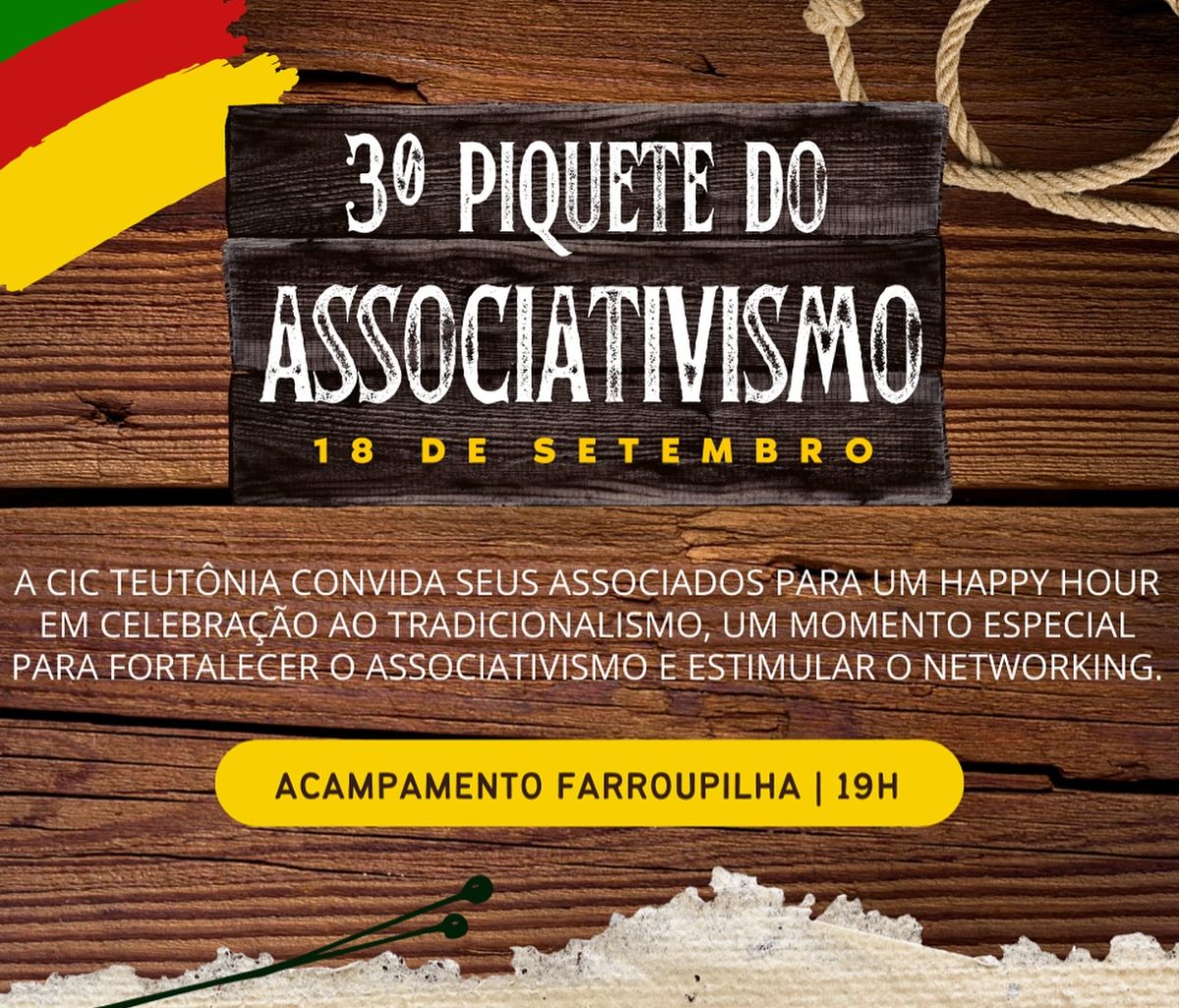 CIC Teutônia promove 3º Piquete do Associativismo