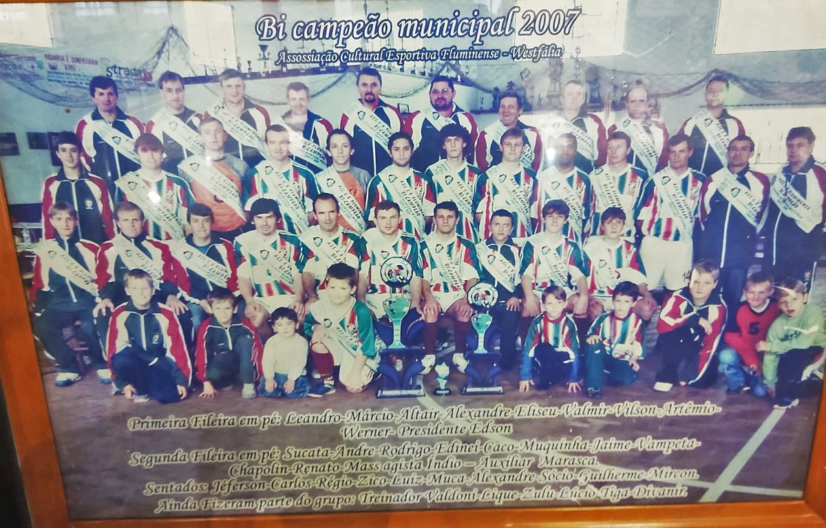 Clube tem diversos títulos, como o de Bicampeão Municipal, alcançado em 2007. Foto: Divulgação 