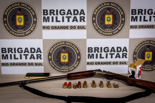 Homem é preso por posse irregular de espingarda em Paverama