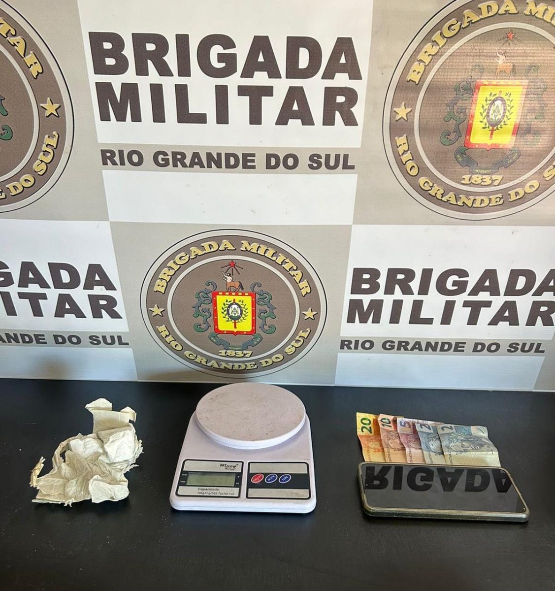 Homem é preso por tráfico de drogas em operação da Brigada Militar em Teutônia