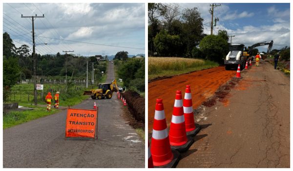 Começam as obras de recuperação asfáltica nas Linhas Germano e São Jacó