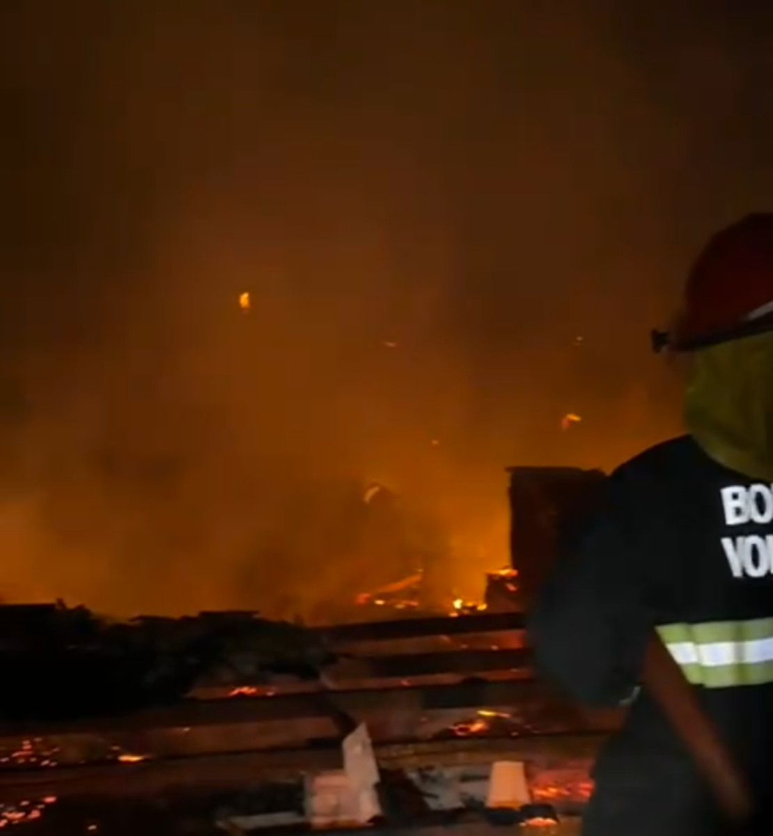 Incêndio destrói residência em Teutônia