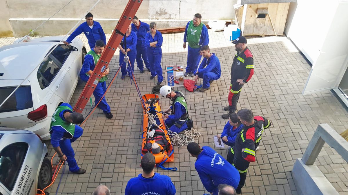 Diversos módulos compõem os treinamentos promovidos pela Viaseg Safe Job, de Teutônia. Foto: Divulgação
