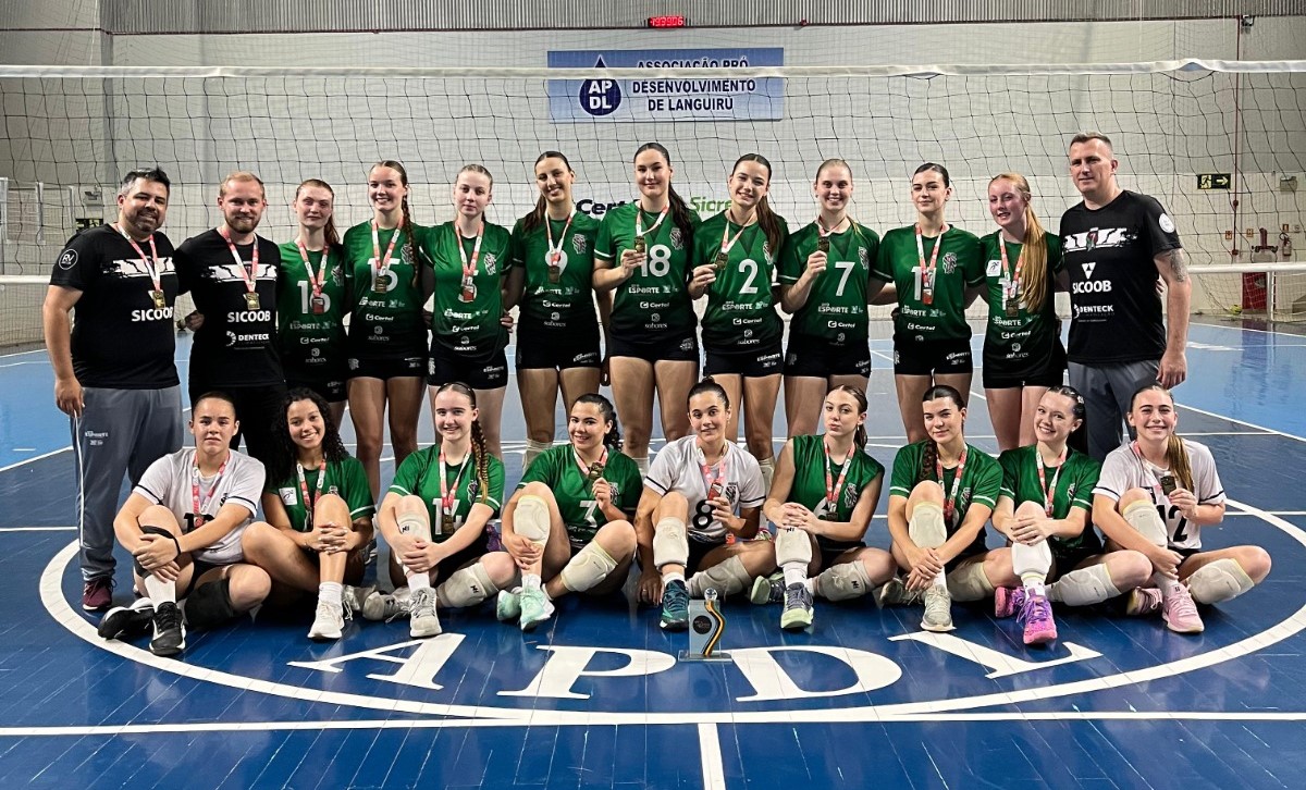 Juventus Voleibol conquista 3º lugar no Campeonato Estadual Adulto