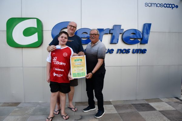 Associados da Certel são contemplados com energia grátis e vales-compra