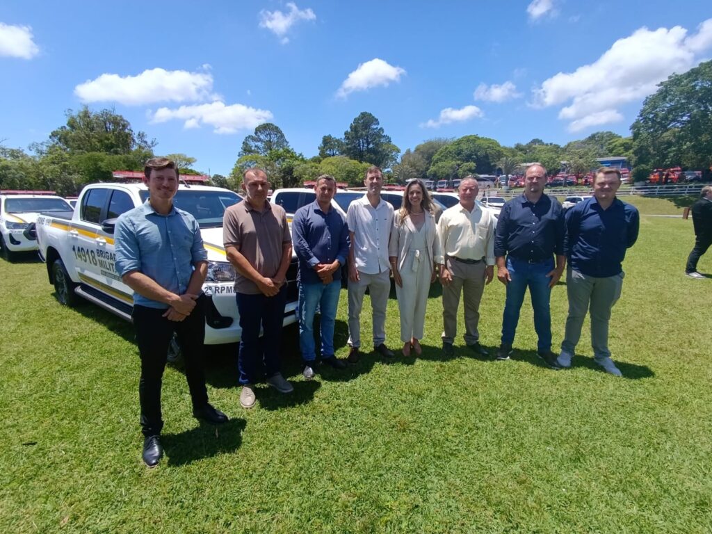 Municípios da Amsol recebem novas viaturas para Brigada Militar