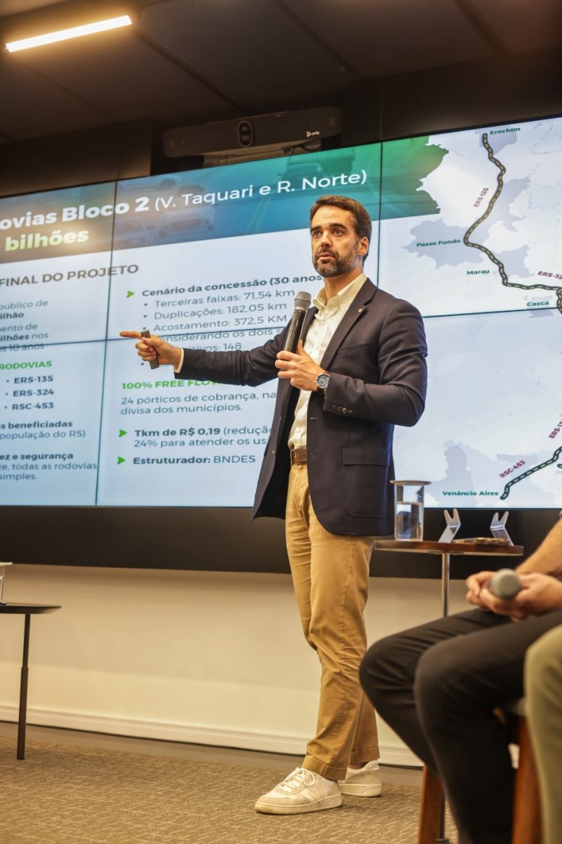 Governador Eduardo Leite apresentou a versão final na semana  passada. Foto: Vitor Rosa/Secom/Divulgação