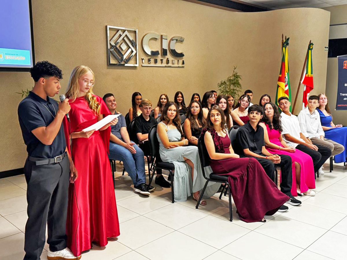 Formação oferece aos estudantes os princípios do empreendedorismo como ferramenta para transformar vidas através da educação | Foto: Alana Gausmann Flores/divulgação