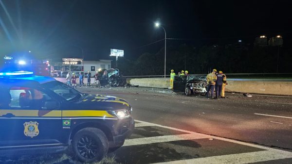 Carro emplacado em Teutônia provoca colisão com morte na BR-386