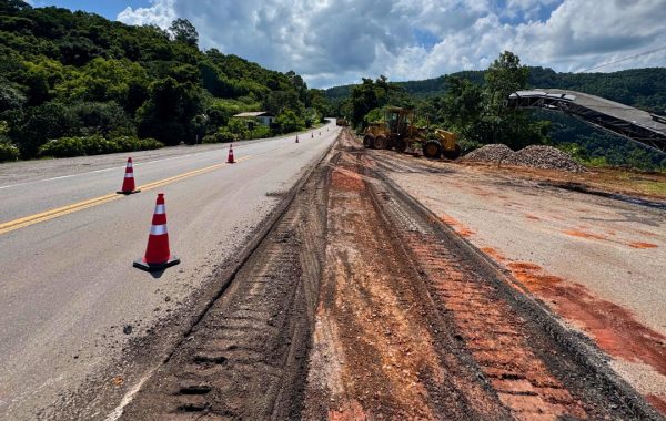 Trecho da Rota do Sol em São Silvestre recebe melhorias