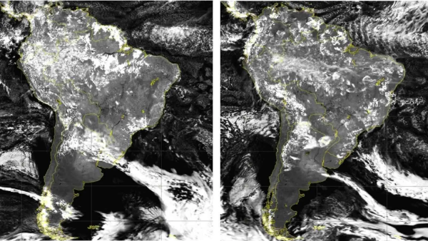 Região tem risco de temporais e ventos de até 100 km/h entre sábado e domingo