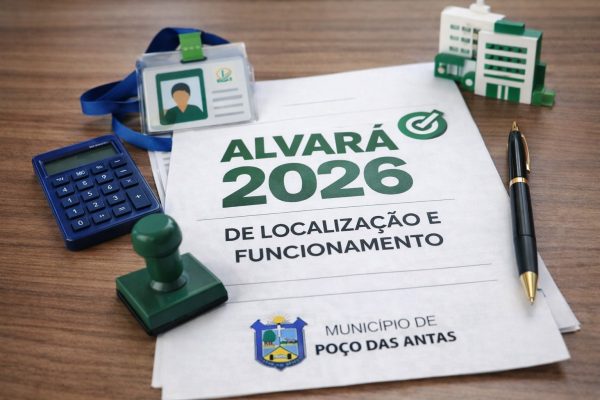 Município orienta sobre renovação do Alvará de Localização e Funcionamento para 2026