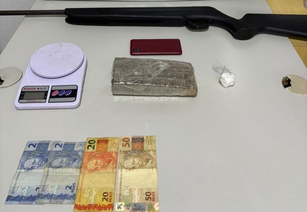 Brigada Militar prende homem por tráfico de entorpecentes
