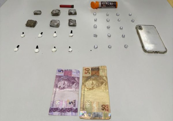 Brigada Militar prende homem por tráfico e embriaguez ao volante