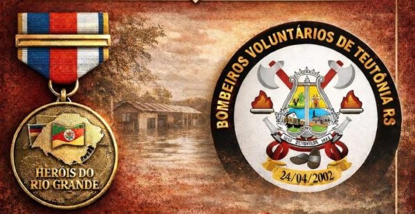 Bombeiros Voluntários de Teutônia receberão medalha “Heróis do Rio Grande”