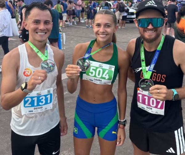 Atletas da região sobem ao pódio da Maratona Internacional de Torres