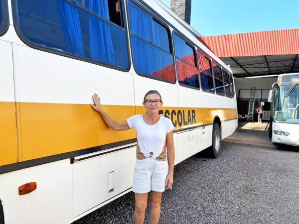 “Quero ter saúde para dirigir meu ônibus até ficar velhinha”