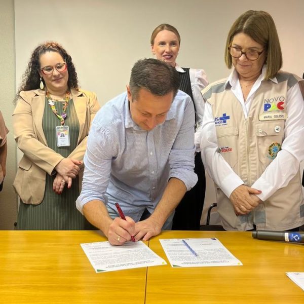 Município assina ordem de transferência de recursos para nova UBS