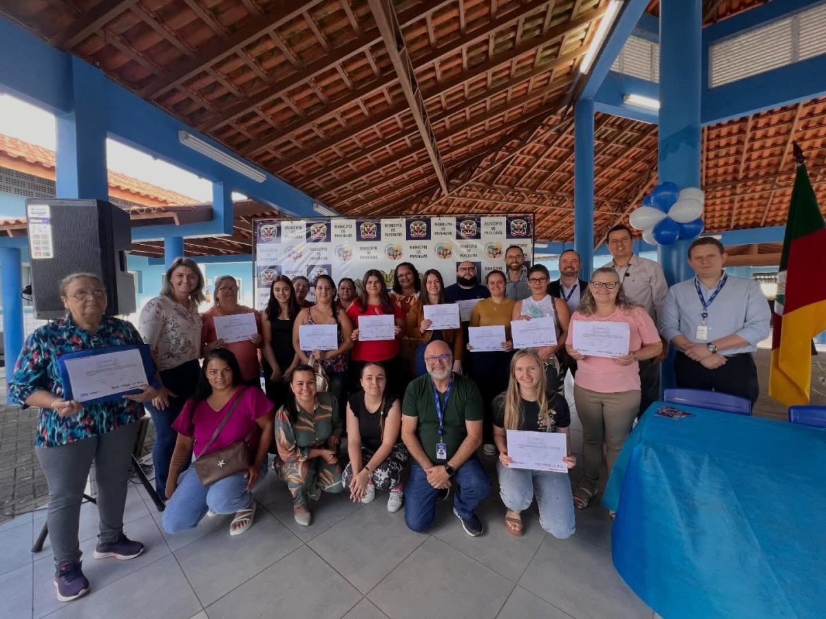 Paverama realiza formatura do cursos da Carreta do Saber