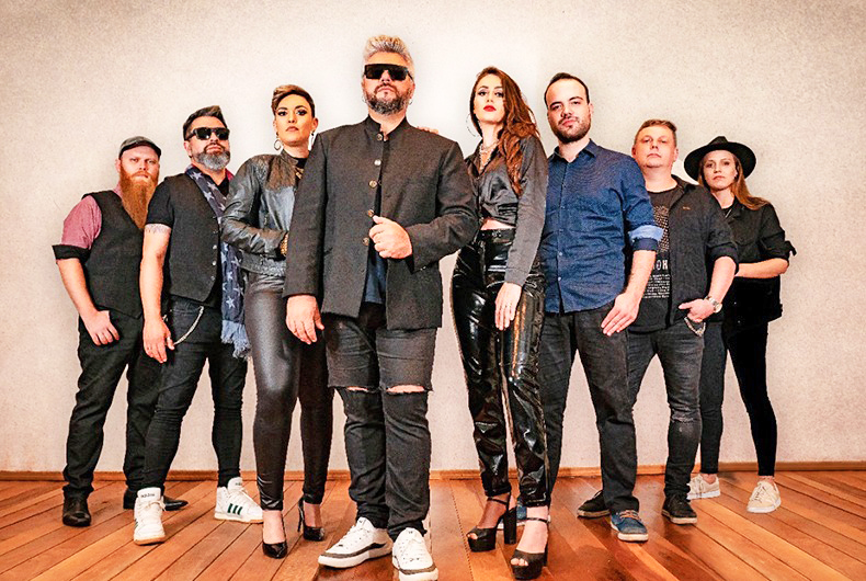 Banda Eletro Rádio (foto) e DJ Mili são as atrações musicais do evento, que inicia às 20h. Foto: Divulgação