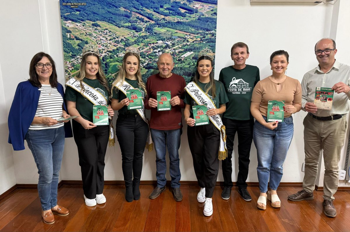 Corte 2026 realiza visitas institucionais e divulga os 45 anos de Teutônia