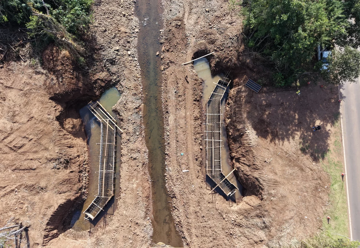 Começa a construção da Ponte Grüne Ville