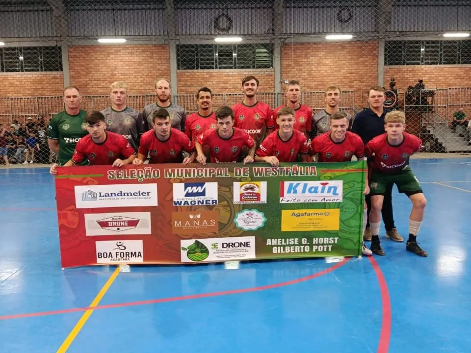 No Força Livre, Westfália fechou a primeira fase em 3º lugar, com 7 pontos, assegurando vaga nas quartas de final | Fotos: Divulgação Prefeitura de Westfália/Roger Werkhausen