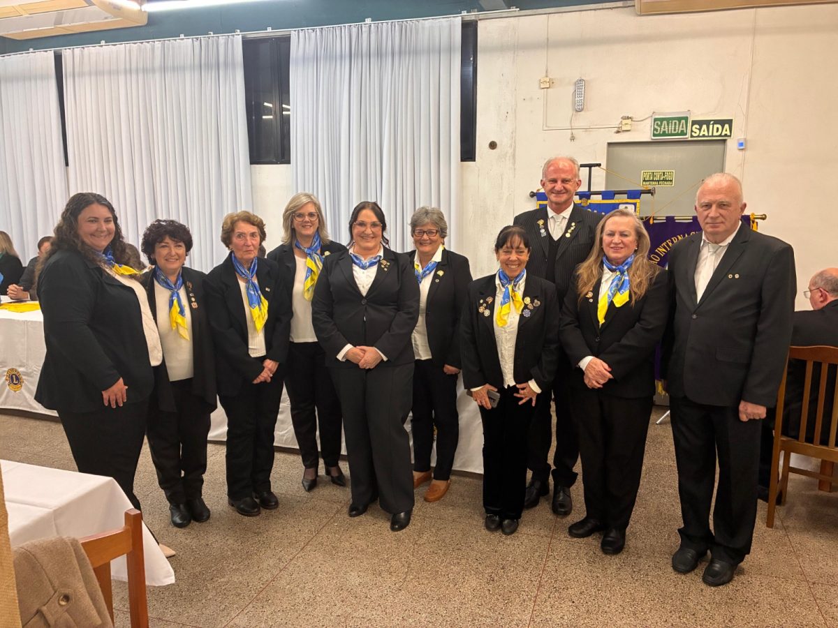 Nova diretoria do Lions Clube de Teutônia para o ano leonístico 2026/2027 | FOTOS: MARCO MALLMANN