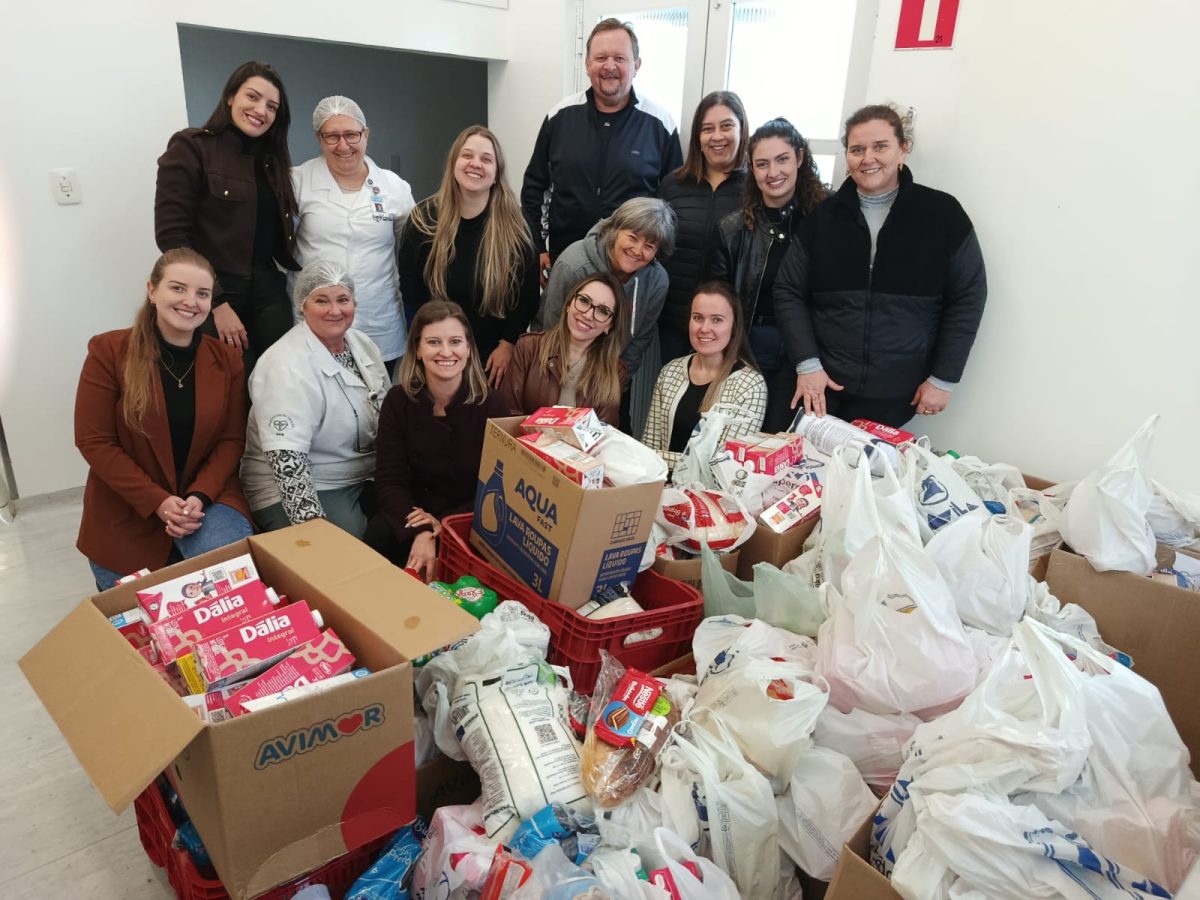 Cooperativas arrecadam 855 quilos de alimentos para o Hospital Ouro Branco