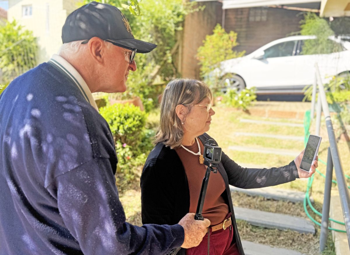 De malas sempre prontas para registrar novas histórias