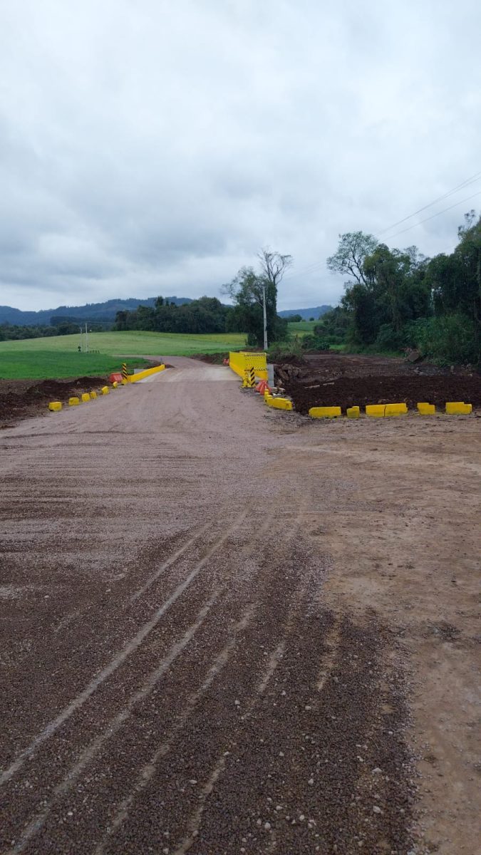Teutônia libera tráfego provisório na nova ponte sobre o Arroio Boa Vista