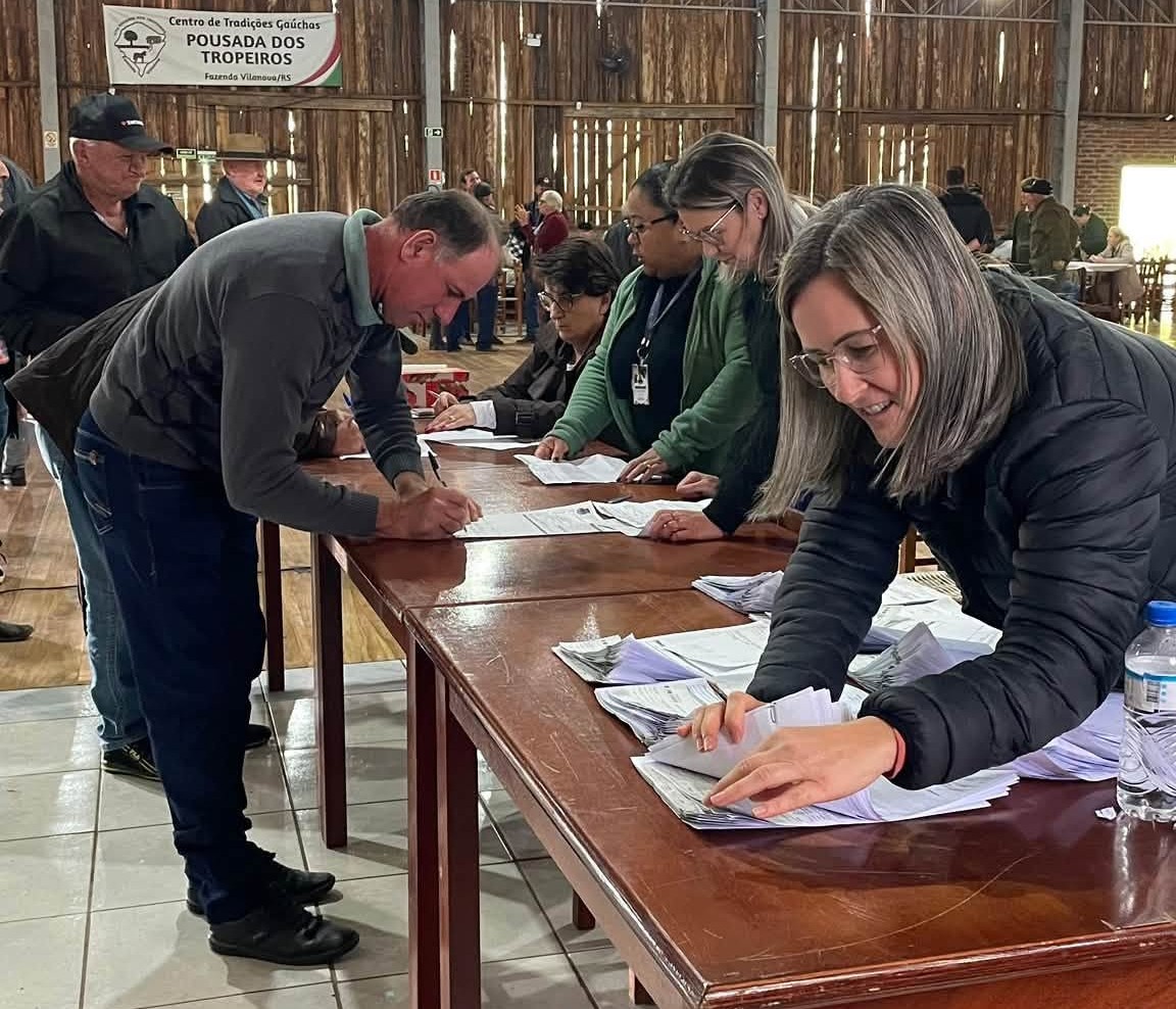 Repasses foram realizados em ato no CTG Pousada dos Tropeiros. Foto: DIVULGAÇÃO